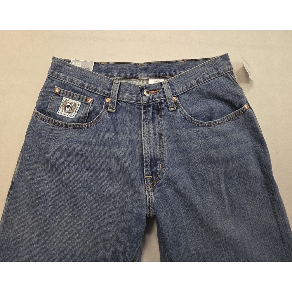 NEW Cinch Western Jeans Mens Blue Medium Wash Straight Leg White Label